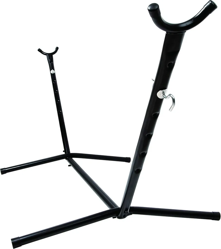 Structure Hamac en Acier Noir 275 cm Résistante aux Intempéries et Stable