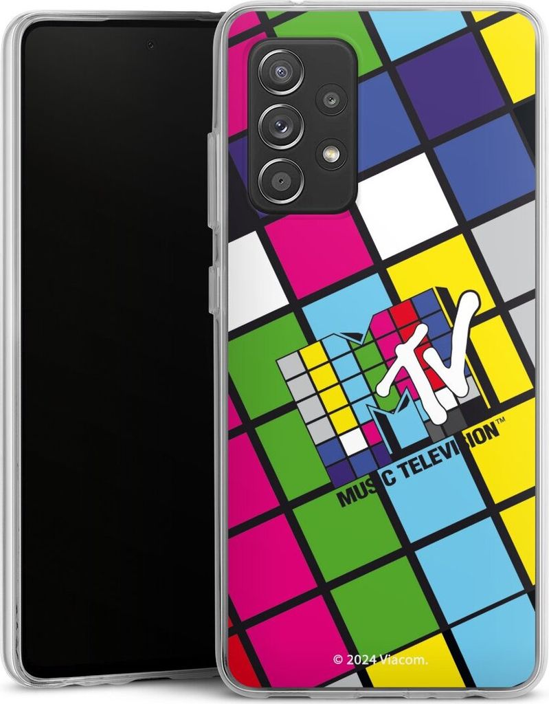 DeinDesign Handyhülle für Samsung Galaxy A52s 5G Silikon Hülle Case Smartphone Schutzhülle Fanartikel Offizielles Lizenzprodukt MTV Music Telev...