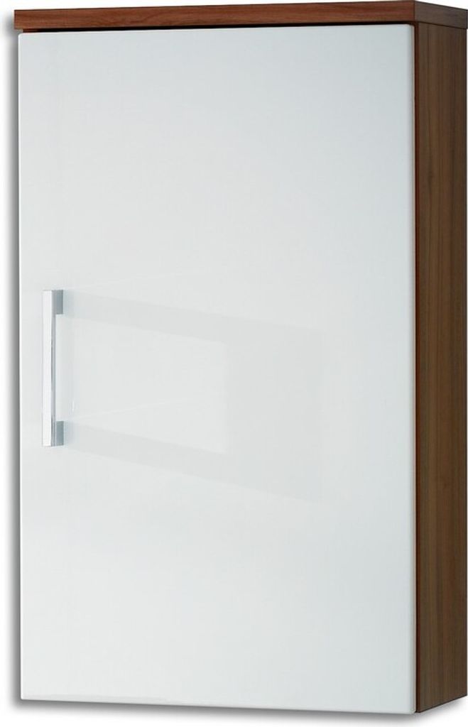 Hängeschrank walnuss-weiß Produktbild 
