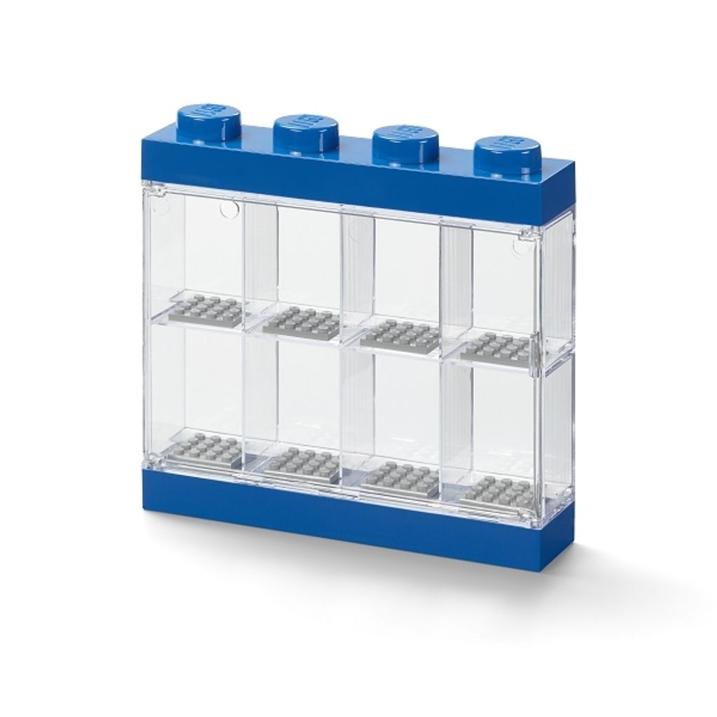 LEGO® Sammelbox für 8 Minifiguren - blau Produktbild 