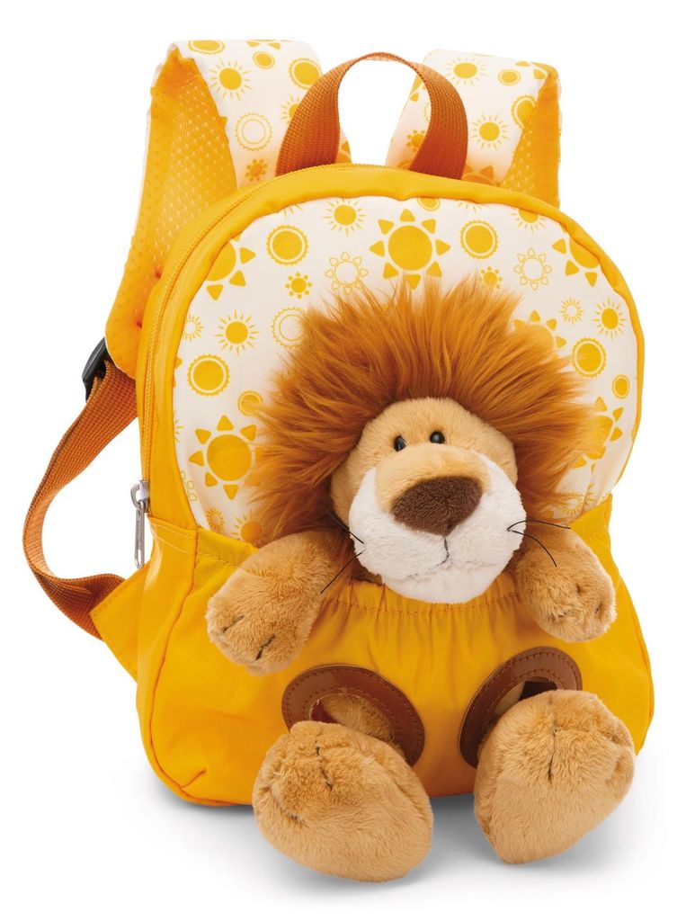 Nici Löwe Rucksack 21x26 Cm 25 Cm Gelb  Gelb One Size Produktbild 