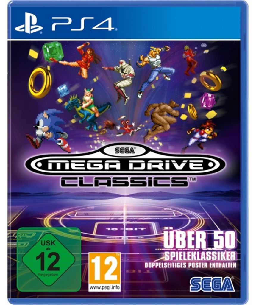 SEGA Mega Drive Classics, PlayStation 4, T (Jugendliche) Produktbild 