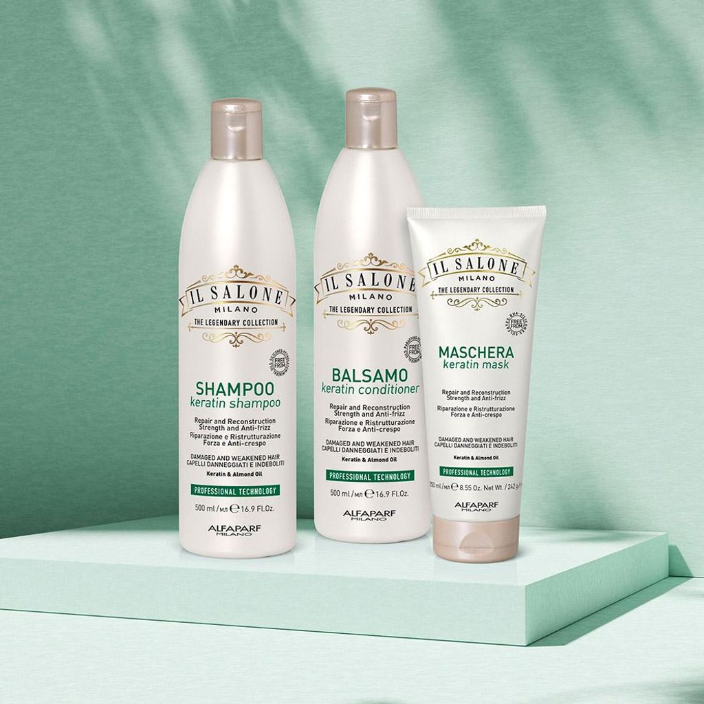 Il Salone Milano Keratin Conditioner 500ml - Spülung für geschädigtes Haar