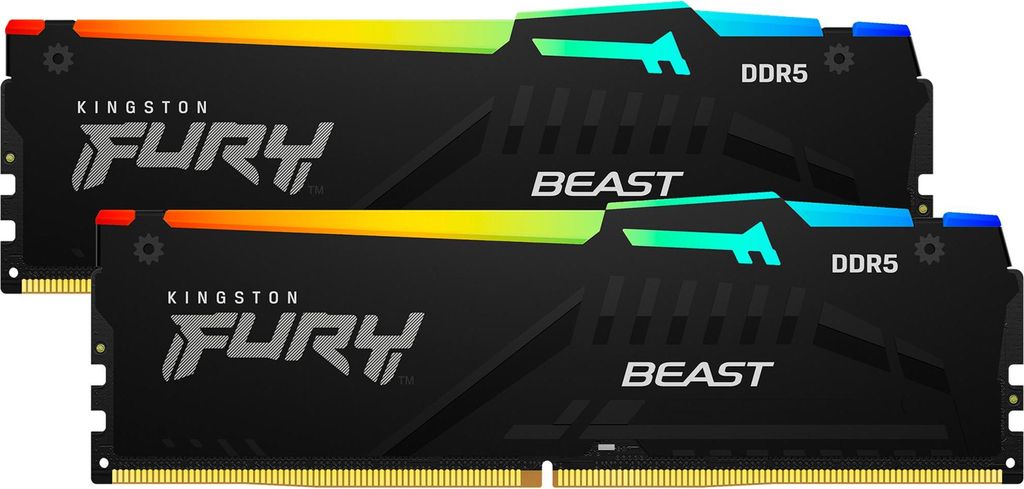 Kingston Technology FURY Beast 64 GB 6000 MT/s DDR5 CL36 Produktbild 