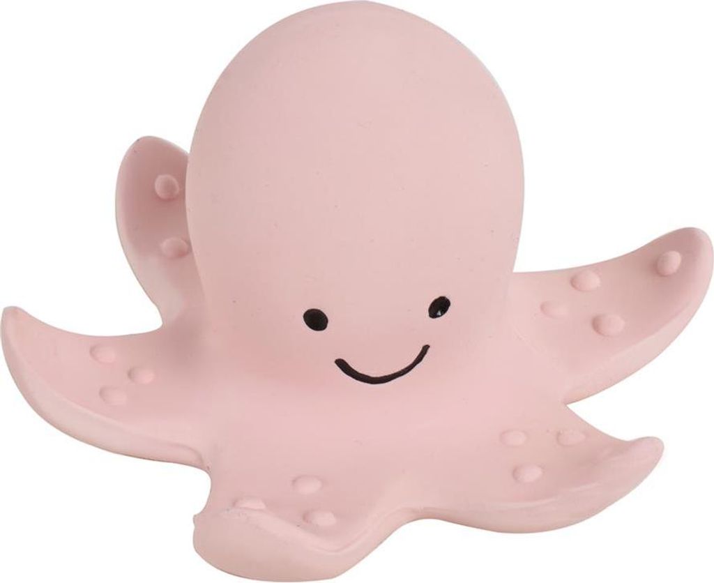 Tikiri Beiß- und Badespielzeug Oktopus - natürliches Babyspielzeug aus Gummi