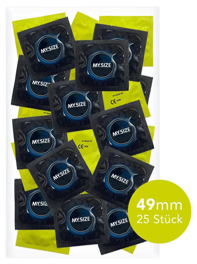 MY.SIZE, préservatifs de 49 mm, 25 pièces par paquet, Image du produit 