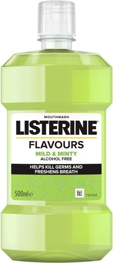 Listerine Płyn do płukania ust Smaki łagodny i miętowy 500 Zdjęcie produktu 