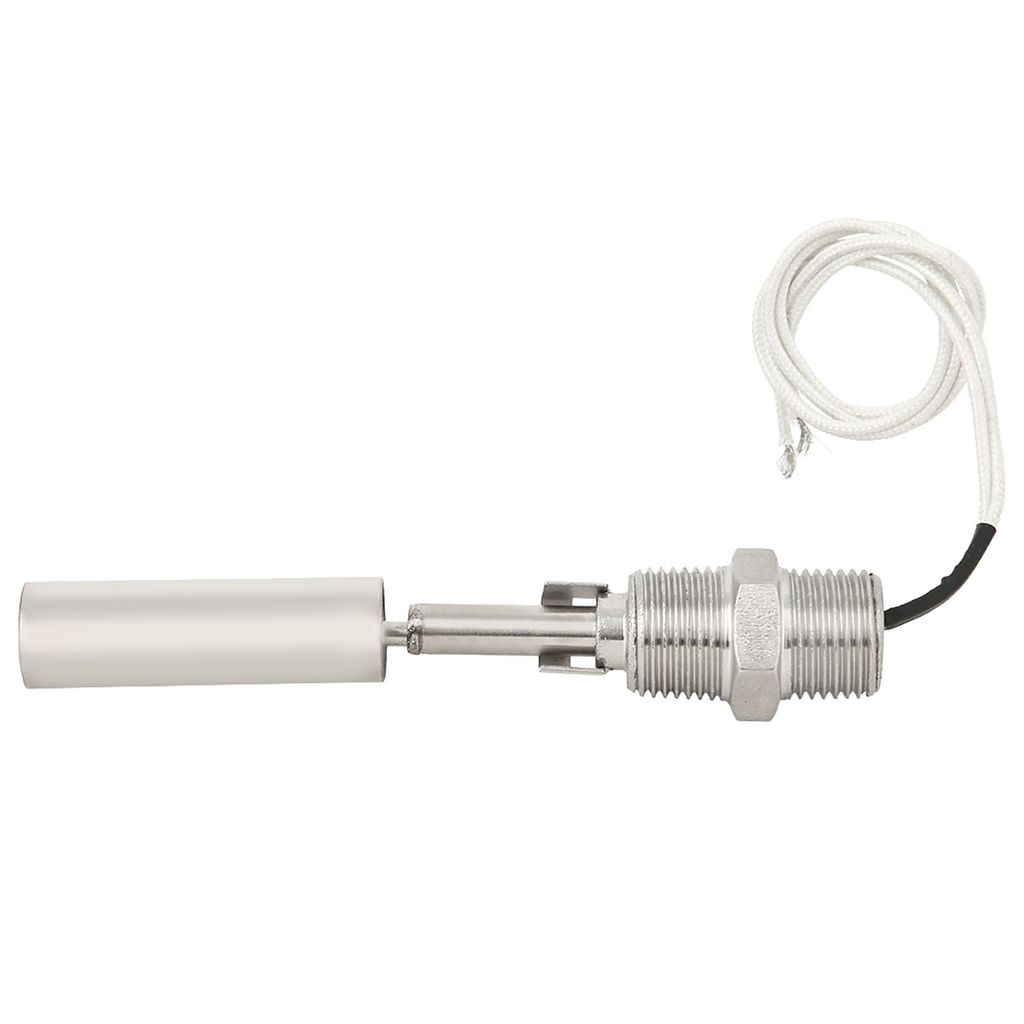 Schwimmerschalter für Flüssigkeitsstand, seitlich montiert, Edelstahl 304, 1/2-Zoll-NPT-Außengewinde, DC 0–110 V