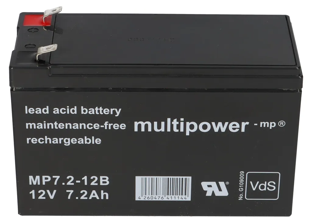 Batterie 12V 7,2Ah Haute Performance compatible GEL pour Jouets - 4
