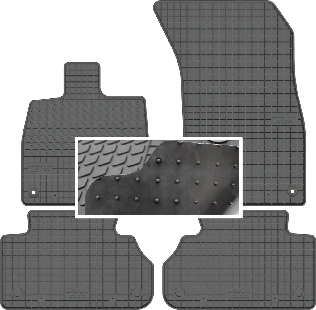 Offerta Set 4 Tappetini Gomma Audi Q5 II: Qualità Premium al Miglior Prezzo
