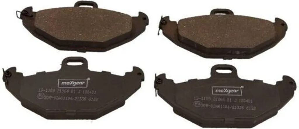 Plaquettes de frein arrière MAXGEAR 19-1109 haute durabilité Laguna I
