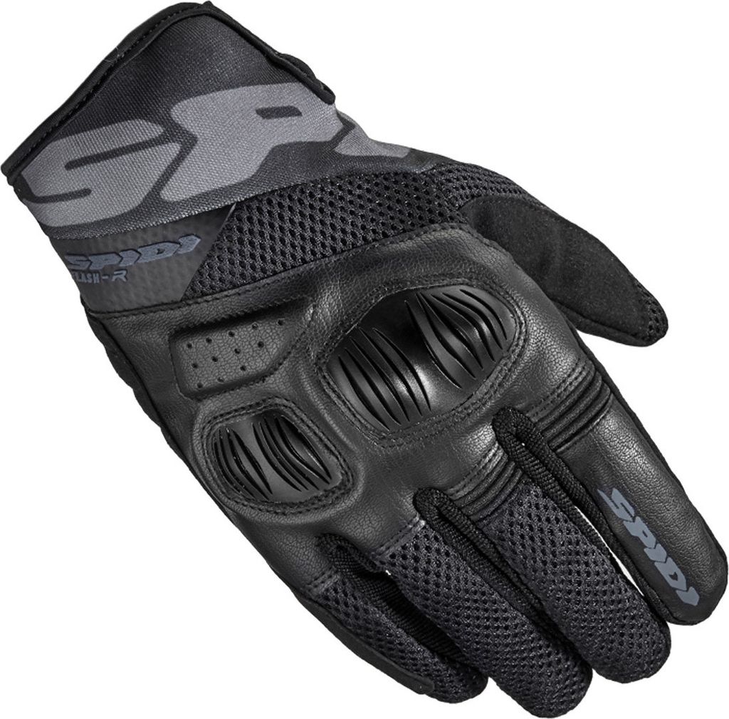 Spidi Flash-R Evo Motorrad Handschuhe, schwarz, L