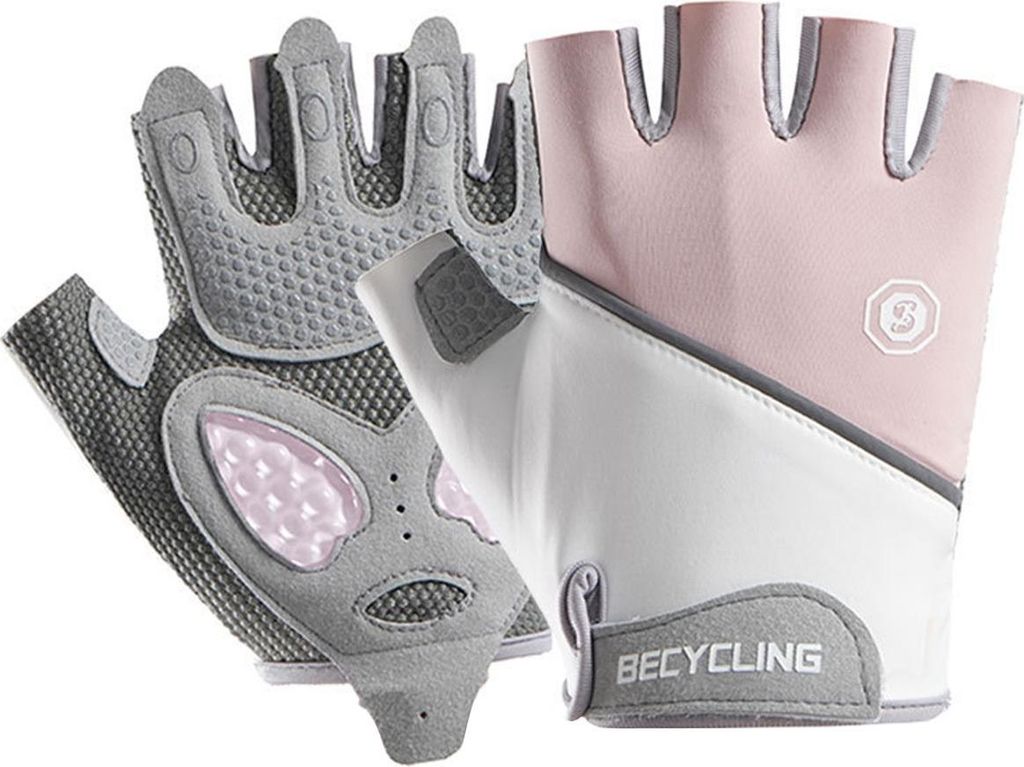 Atmungsaktive Eisseide-Fitnesshandschuhe, Flüssigsilikon Produktbild 