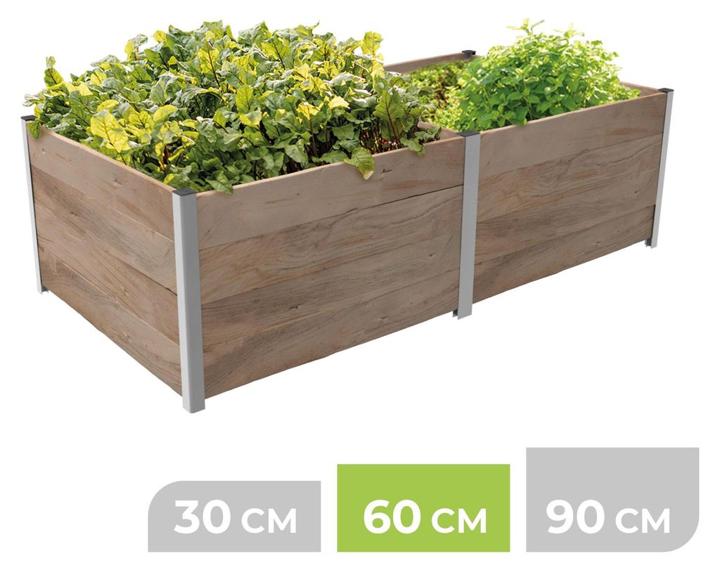 BioGreen 2m² Hochbeet ErnteMAXX in Rechteckform erhältlich Produktbild 