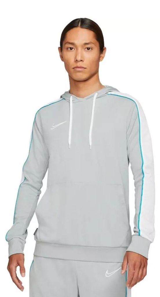 Nike - "NK Dry Academy" Kapuzenpullover für Herren MR1354 (XXL) (Grau/Silber)