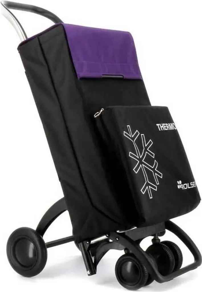 Poussette de marché Isotherme Rolser Thermo Fresh MF Aluminium 50 kg Noir