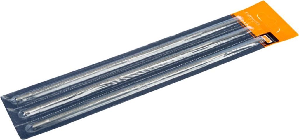 Bahco Kettensägefeilen, ohne Heft, 200 mm, Ø 5,2 mm, 3er-Verpackung