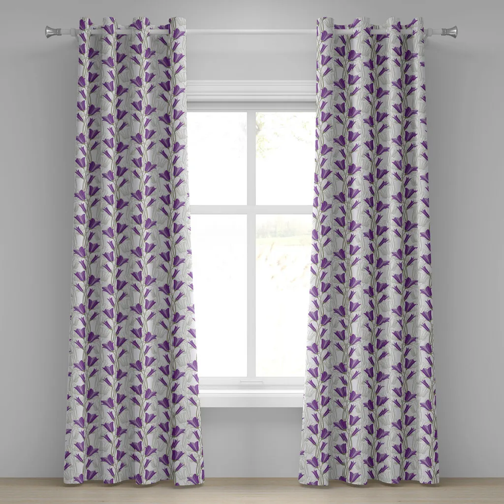 Tenda Botanica Art Nouveau 280x175 cm | Design Liberty Verde Viola