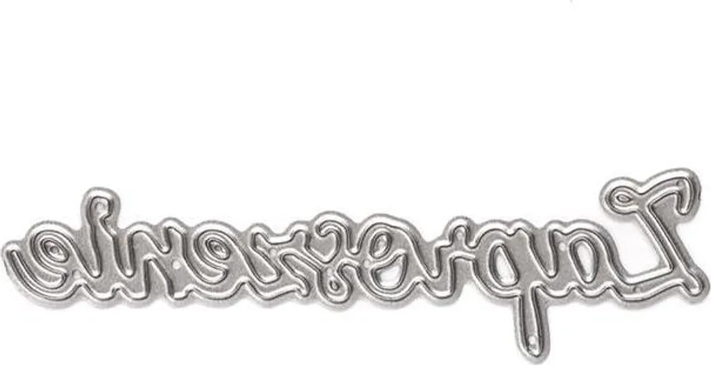 dpCraft Fustella per Inviti Iscrizione Polacca | Scrapbooking Creativo