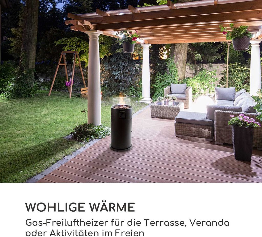 blumfeldt Lavastone - Heizstrahler Terrasse, Produktbild 2