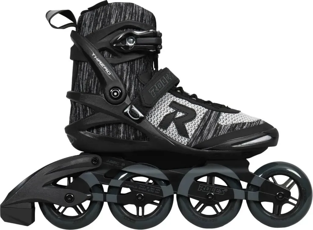 Patins Roces Thread Salt-n-Pepa Noir 42 avec roulements ABEC 7 fluides