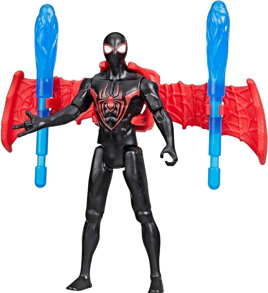 Marvel Spider-Man Venom Versus Launcher car + Miles Morales Figur