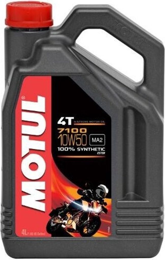 Motul Motoröl 7100 4T 10W50 4L Synthetisch Produktbild 