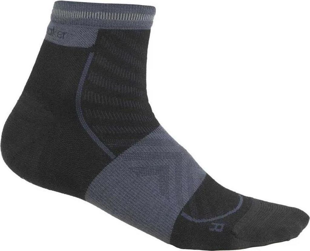 Icebreaker Merino Run+ Ultralight Mini Socken Grau EU 41-43 Damen Grau EU 41-43