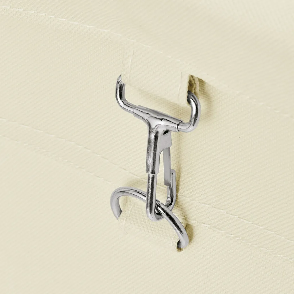 Remplacez votre sac usé avec ce sac à linge nylon beige 4421 005