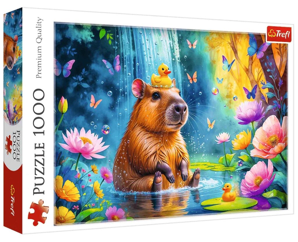 S.CENA Puzzle - _1000_ - Kapibara_FSC Mix70 #37; Obrázok produktu 