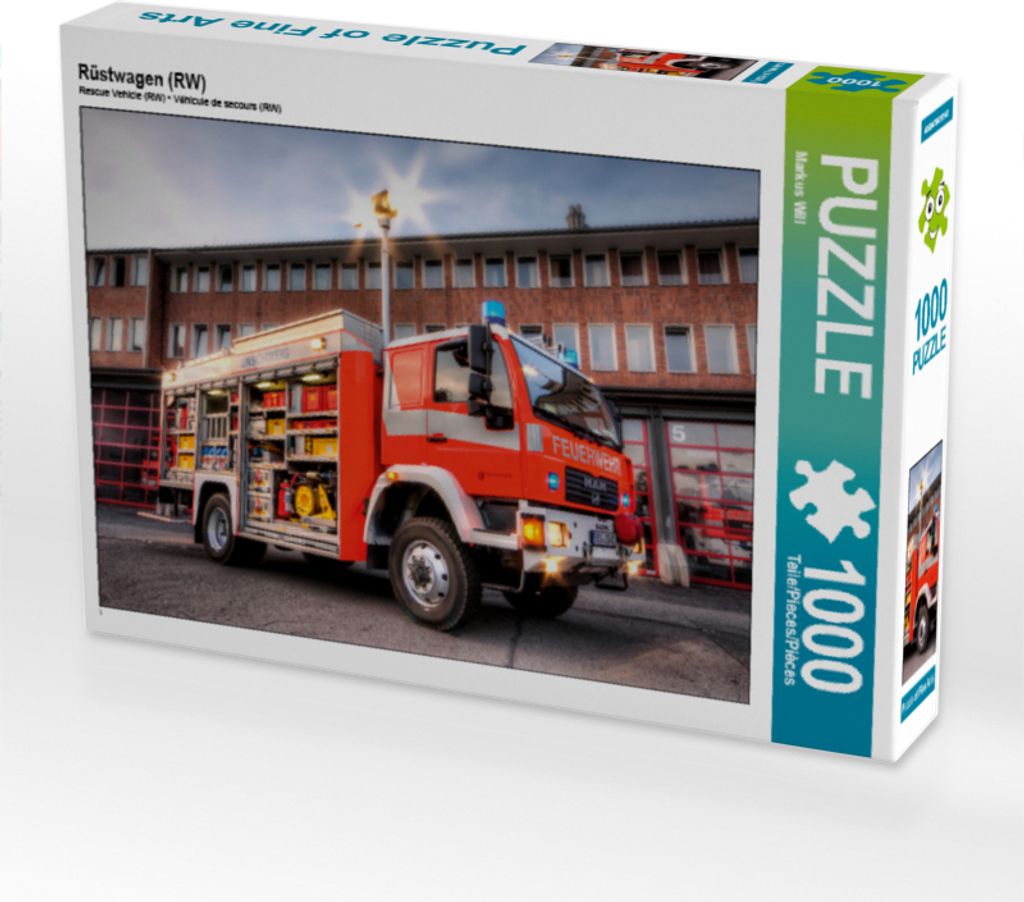 Calvendo Rüstwagen (RW) 1000 Teile Puzzle quer 640x480mm, Will Markus; 7424204