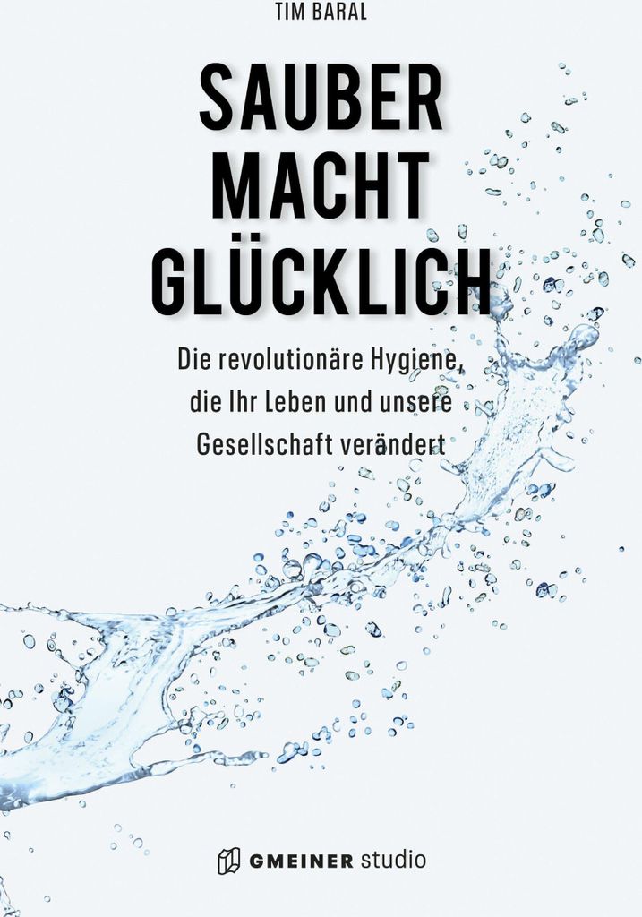 Tim Baral: Buch über moderne Reinigungstechniken mit Wasser für Intimhygiene
