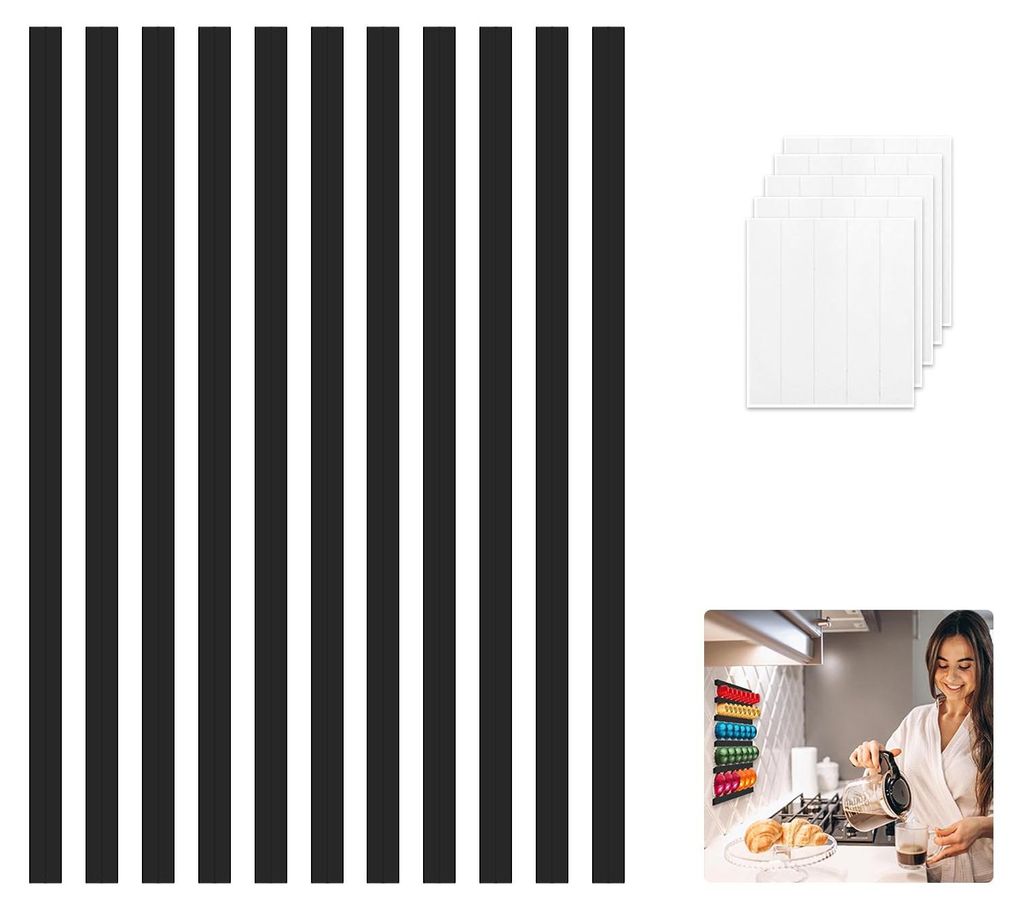 Kapselhalter für Nespresso Vertuo, 11 Stangen, DIY-Organizer