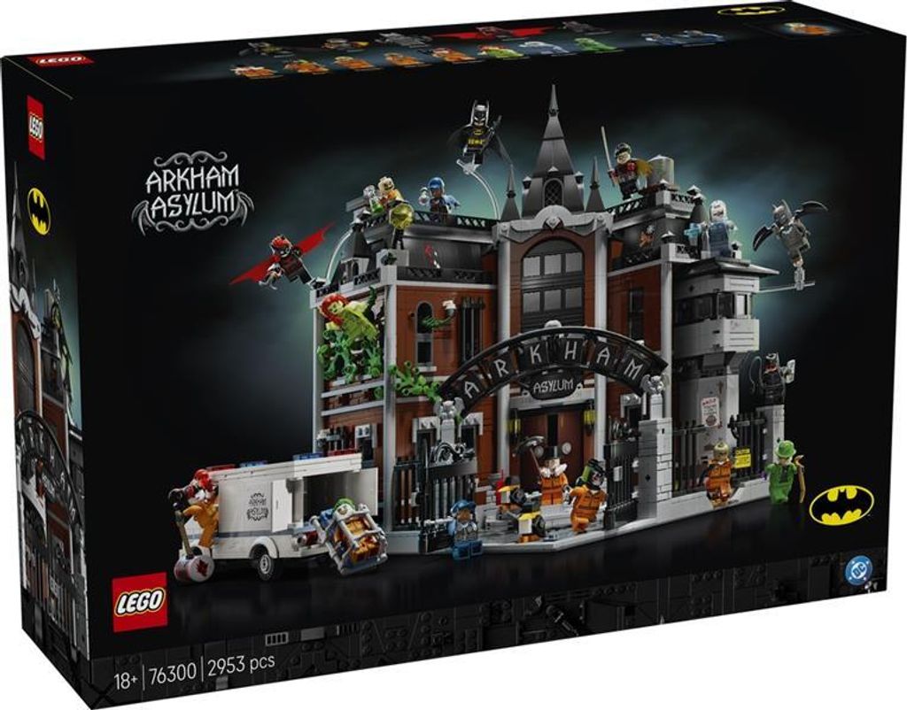 LEGO DC Batman Arkham Asylum – Bouwset voor volwassenen – Productafbeelding 