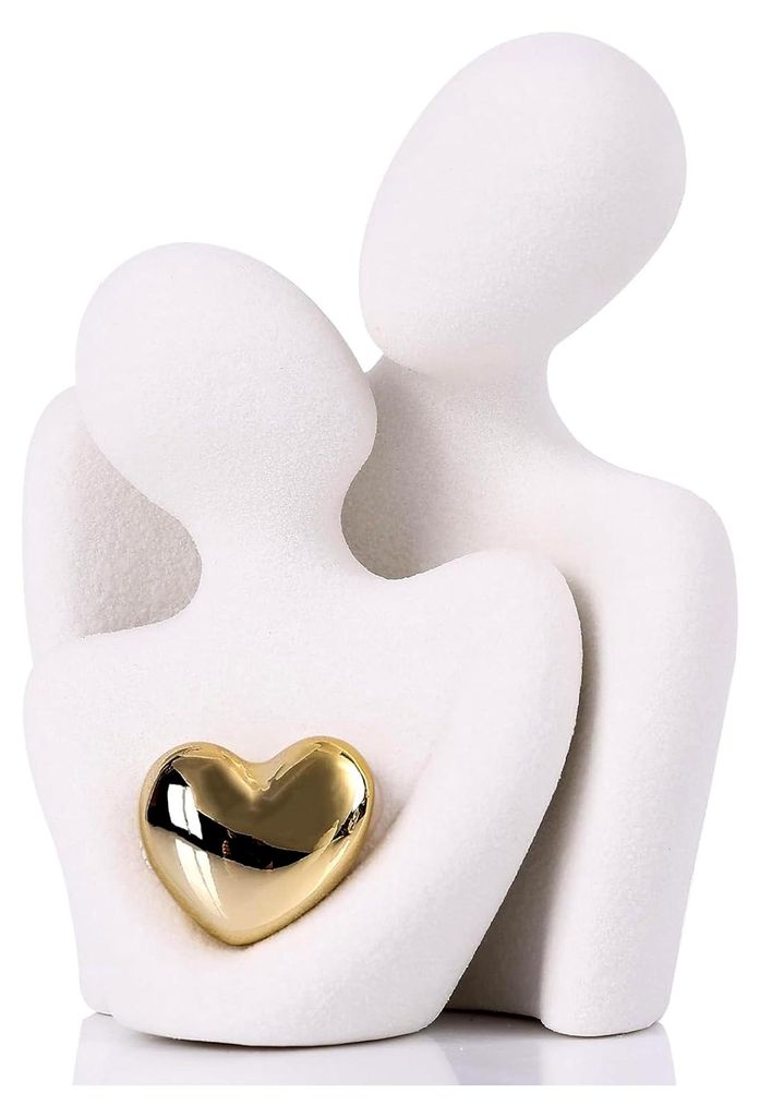 Mini Keramik Figuren für Paare, Romantisches Geschenk zur Hochzeit oder für das Schlafzimmer