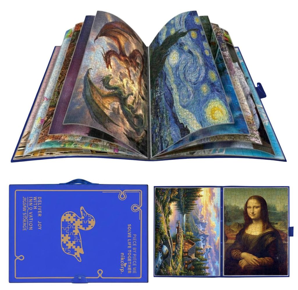 Album/cartella per puzzle da 1000 pezzi, con 20 scomparti, Immagine del prodotto 