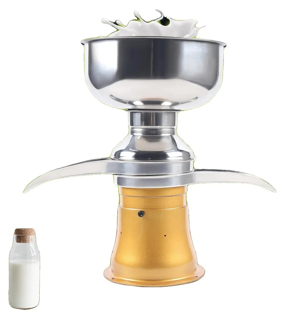 Séparateur de lait 50 l/h 30 kW 220V - Écrémeuse centrifuge inox 5 L