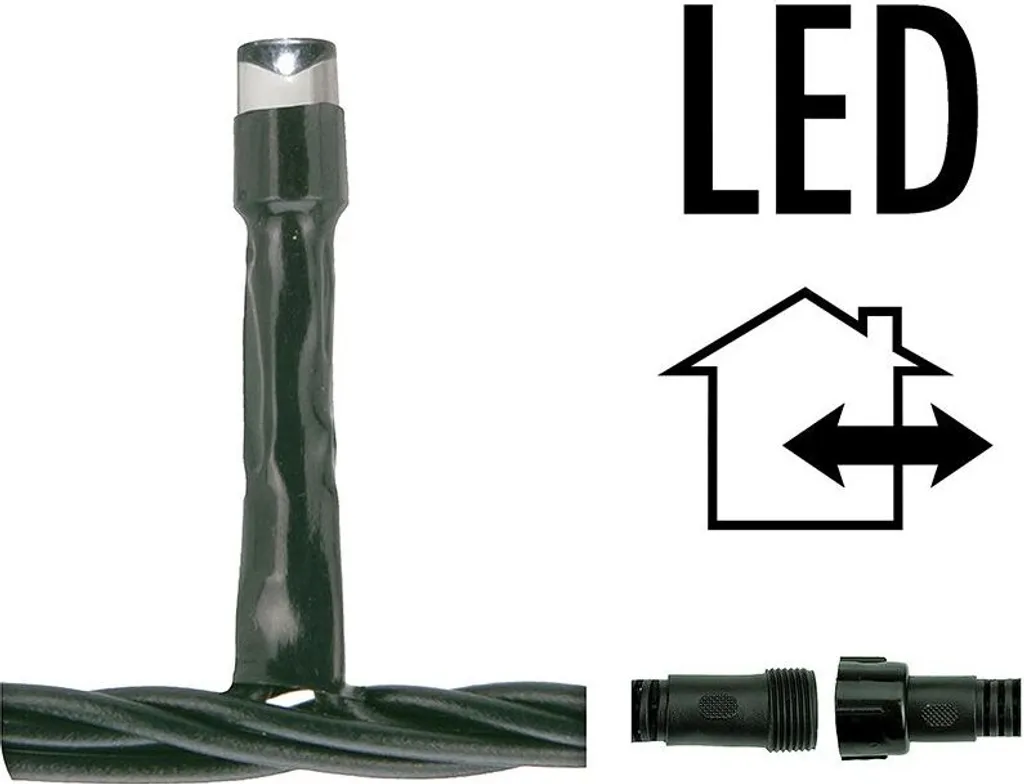 Éclairage Extérieur Robuste 160 LED 3m Connectable pour Façade sans Travaux - 8