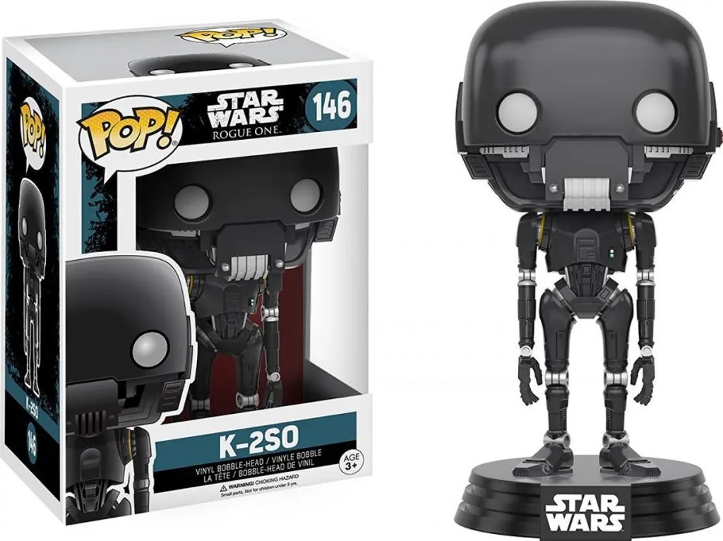 Figurine Pop K-2SO Star Wars Rogue One 146 en vinyle pour collectionneur