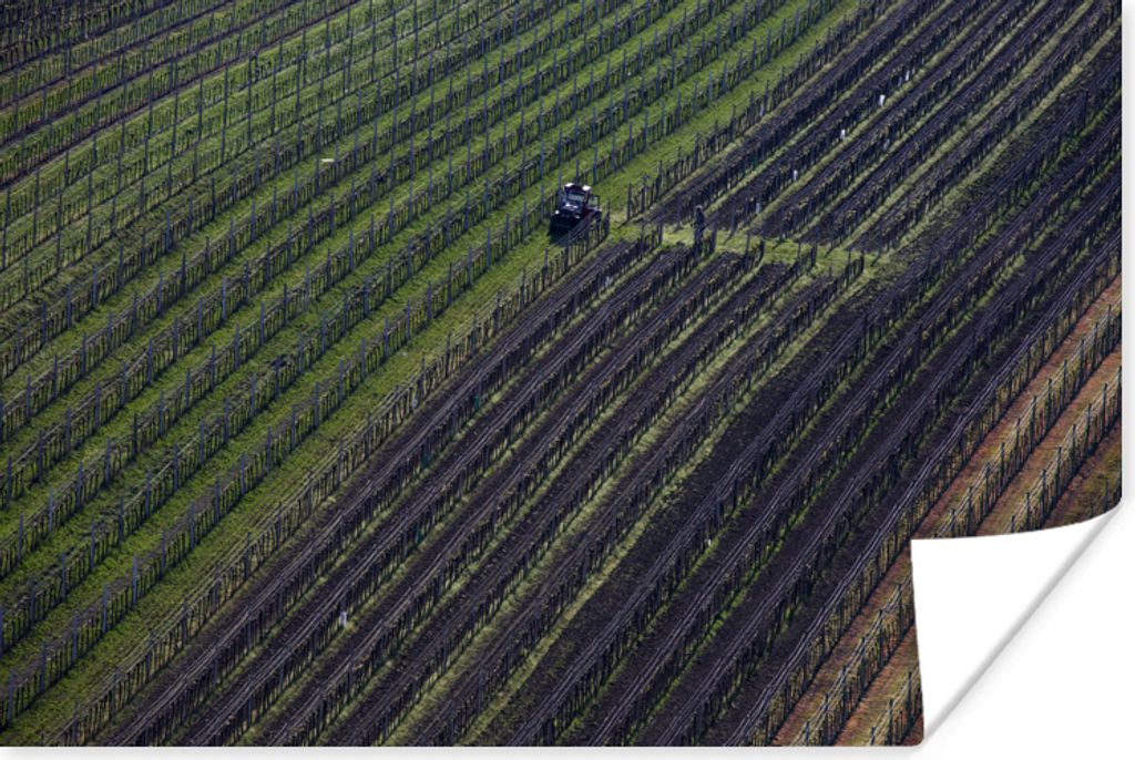 MuchoWow Poster Traktor - Landwirt - Land 60x40 cm - Schlafzimmerdekoration