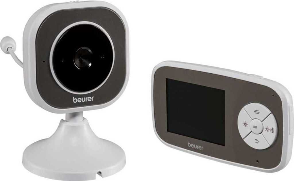 Beurer BY 110 Video-Babyphone, Farbe:Weiß Produktbild 