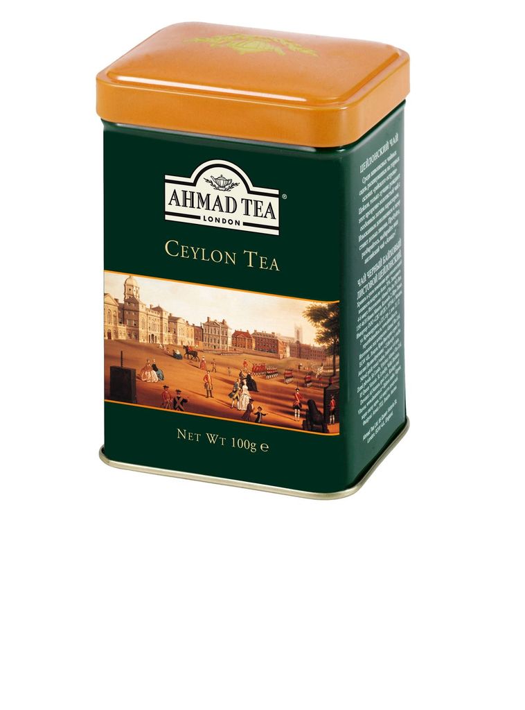 Ahmad Tea- Ceylon Tea 100 Gramm Dose, Loser Schwarztee Produktbild 