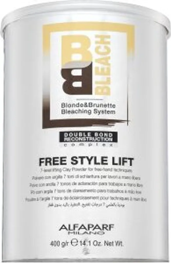 BB Bleach Free Style Lift Alfaparf Milano Poudre Décolorante 7 Tons