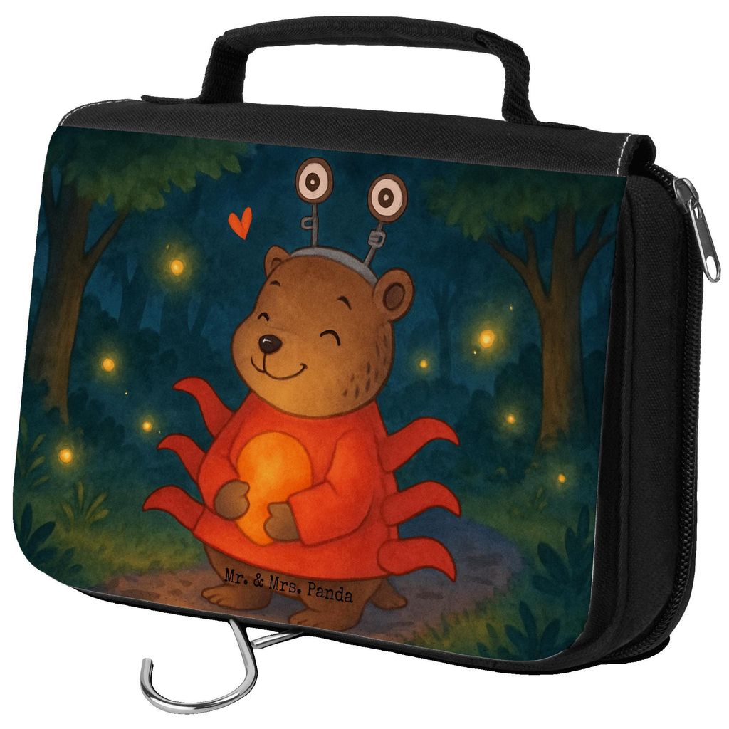 Mr. & Mrs. Panda kosmetiktäschchen Krebs Astrologie Design - Weiß - Geschenk, Schminktasche, badtasche, Sternzeichen, Kulturtasche, beauty case, ...