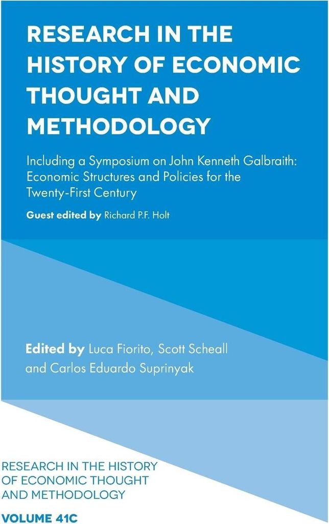 Research in the History of Economic Thought and Methodology