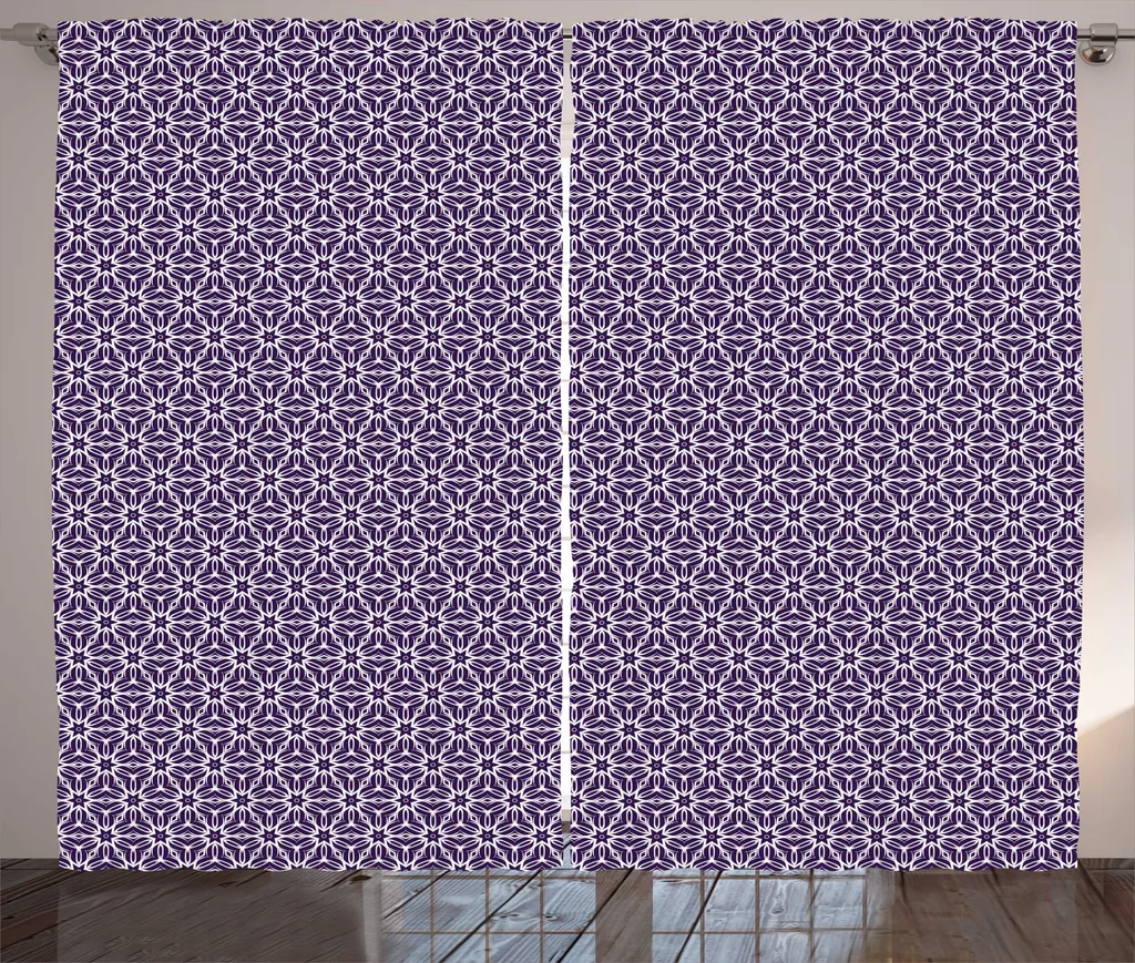 ABAKUHAUS Tenda Satin Viola 280x175 cm - Qualità Premium