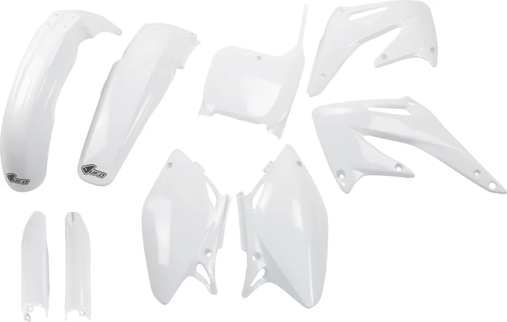 Kit plastique UFO blanc pour Honda : remplacez vos carénages usés