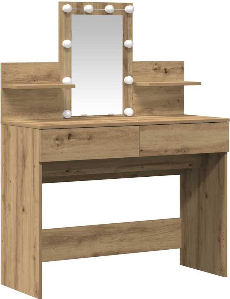 Schminktisch Artisan-Eiche 100 x 40 x 130 cm Holzwerkstoff
