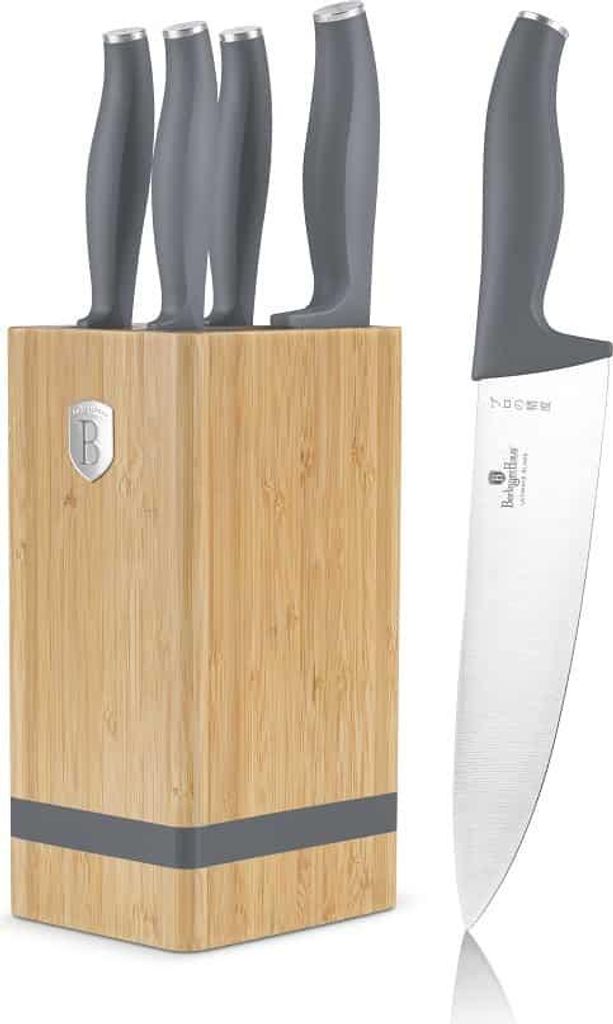 Zestaw noży BERLINGERHAUS ze stojakiem BAMBOO 6-częściowy Zdjęcie produktu 