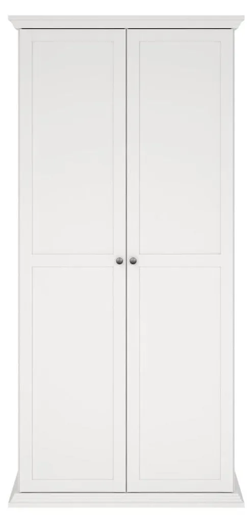 Armoire 2 portes SOUTH H200 : finis les vêtements mal rangés !